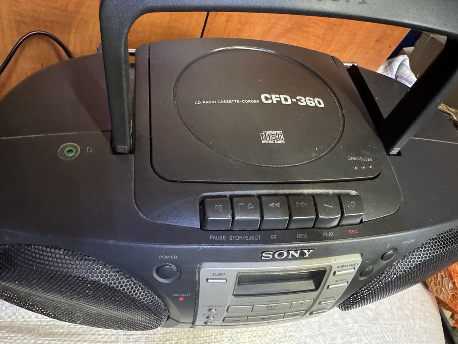 Boimbox Sony radiocasetofon Cd