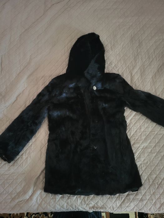 Продаю черную норковую шубу