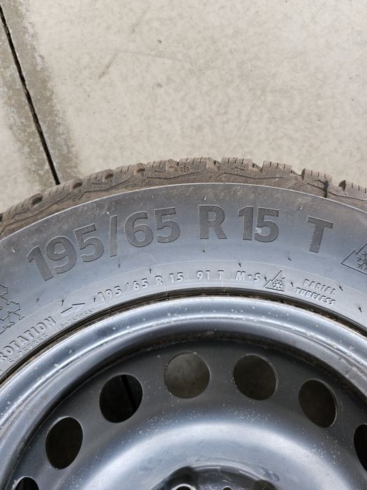 Зимни гуми Continental с джанти