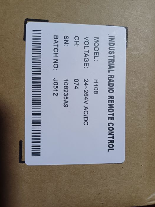 Telecomanda troliu forestier