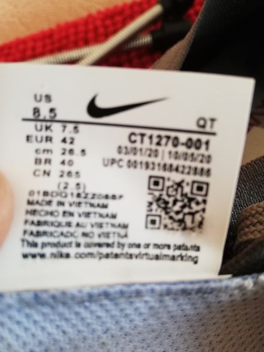 Adidași Nike Vapormax nr 42 bărbati