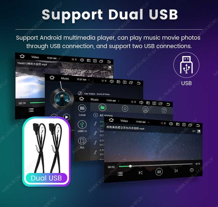 Android Мултимедия за BMW E90 E91 E92 E93 | 4G | CarPlay | GPS