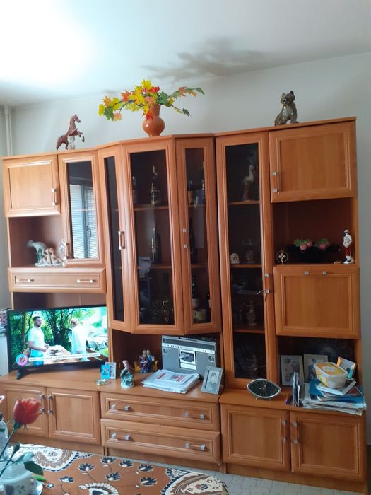 Bibliotecă mare de sufragerie