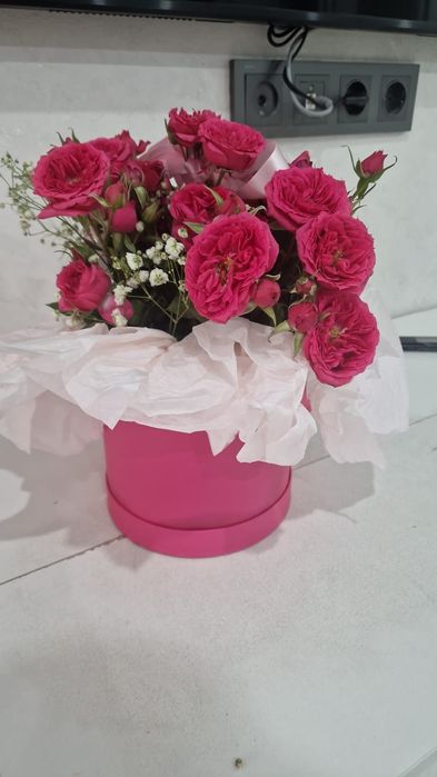 Свежие букеты цветов