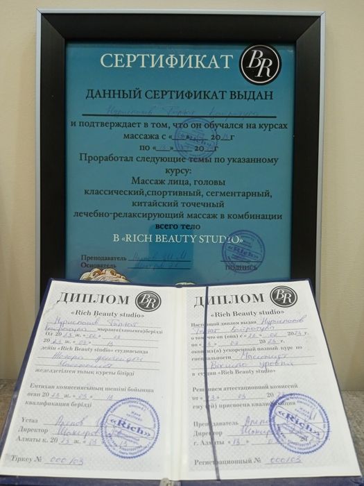 Массажист массаж