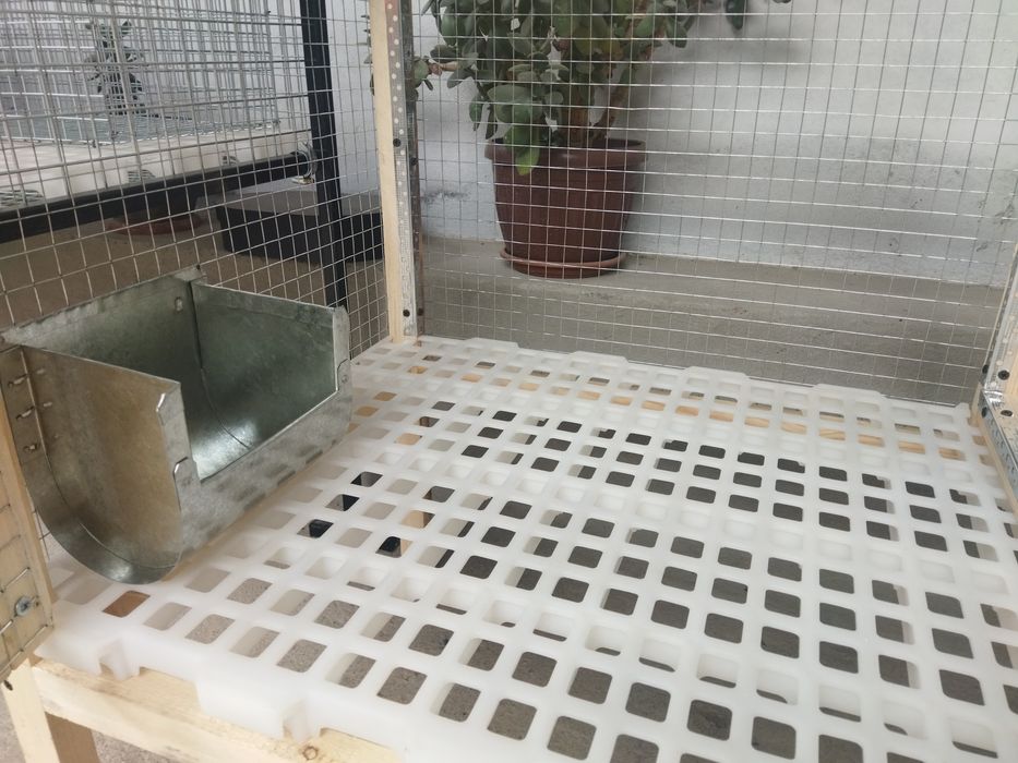 Изготовление клеток для кроликов