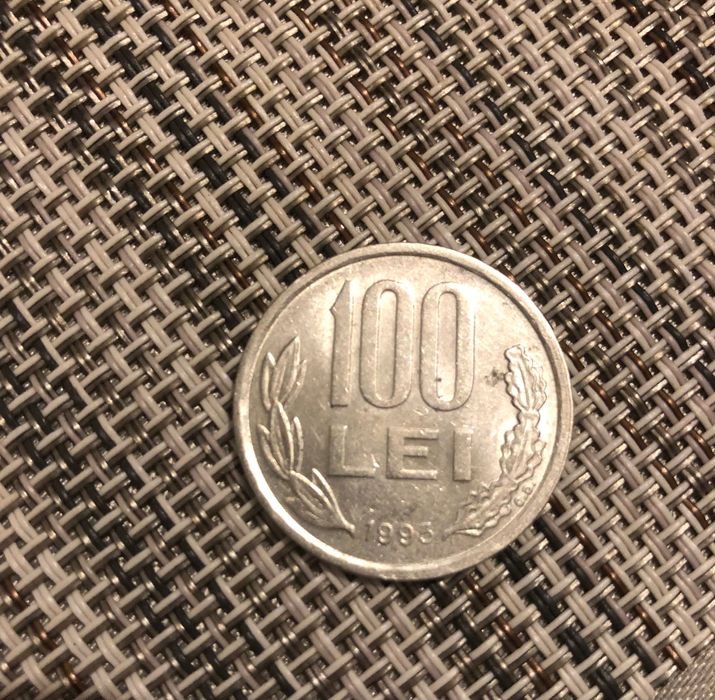 Moneda de 100 lei cu Mihai Viteazu 1993