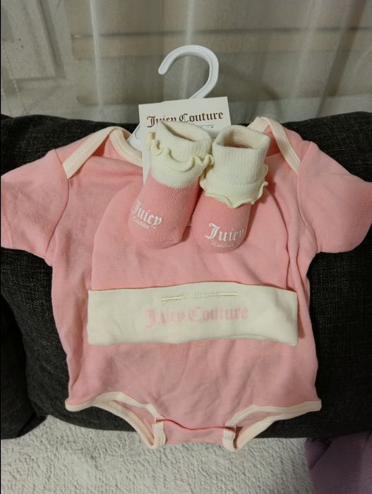 Кадифена рокля 3-6 месеца