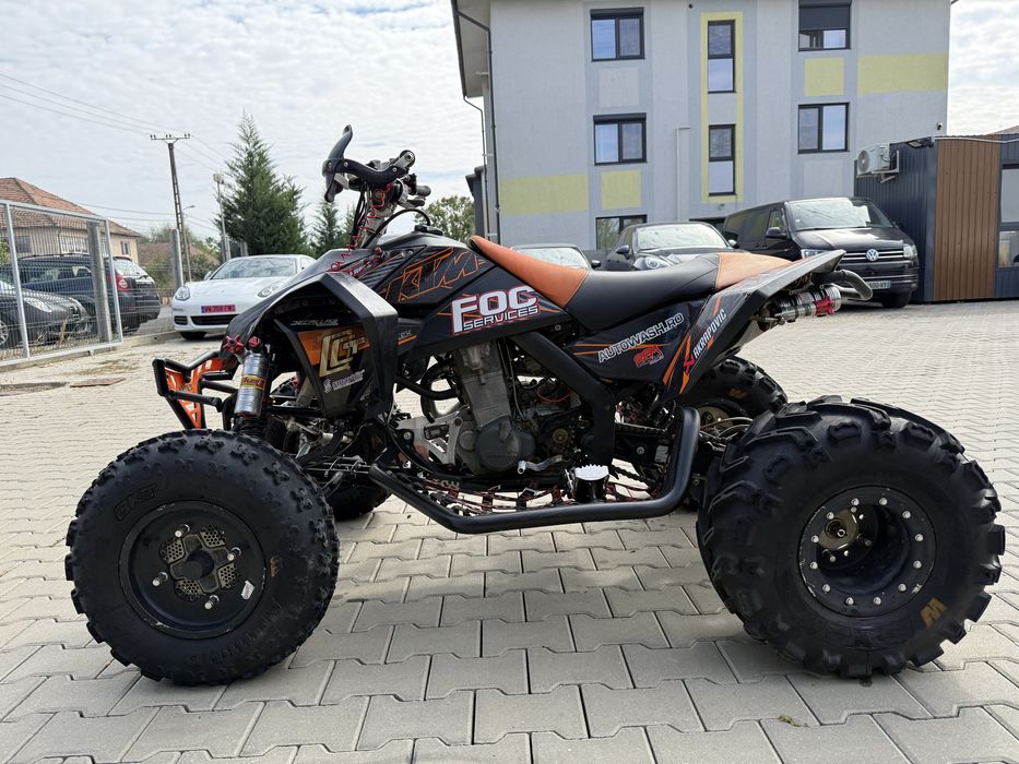 Quad/atv KTM 525xc 2012 full accesorizat