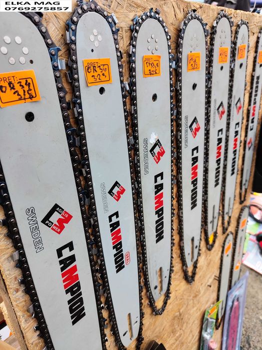 Lame/Lanturi/acces drujba Campion WINZOR/HOLZ/Husq/Sthil Transp 25lei!