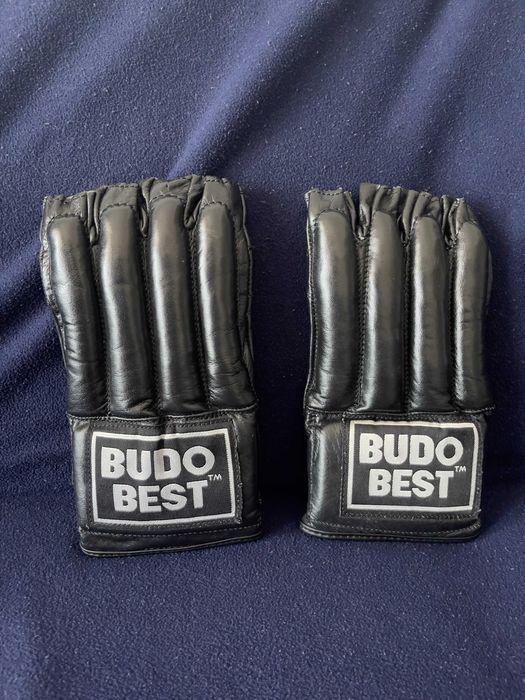 Manusi MMA Budo Best, L, piele, noi