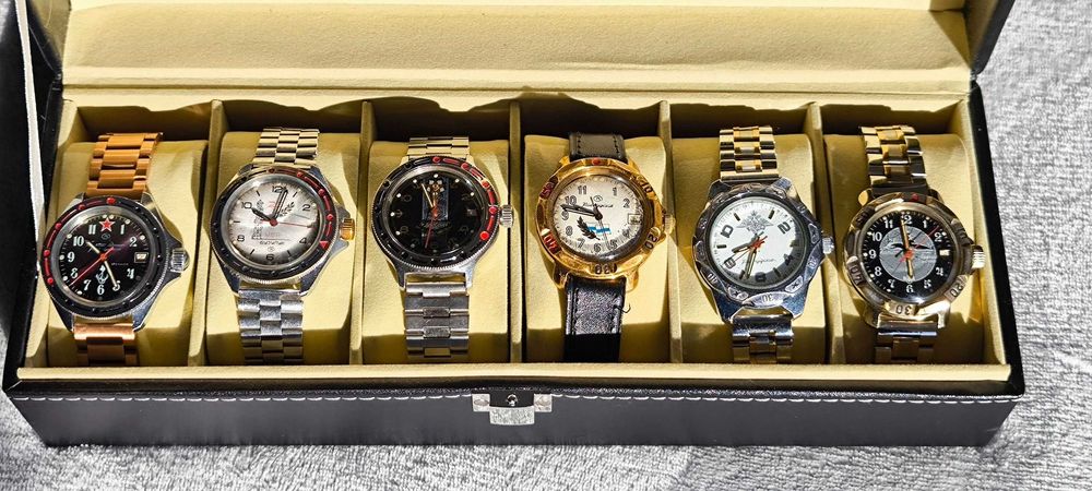 Сет часовници Восток