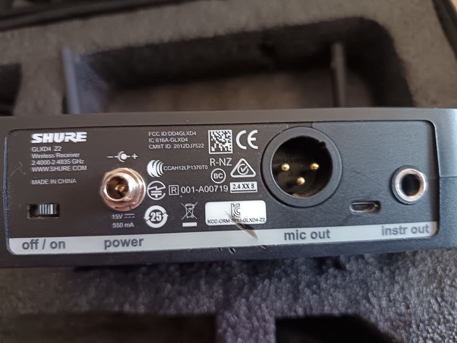 Vand microfon SHURE GLXD4