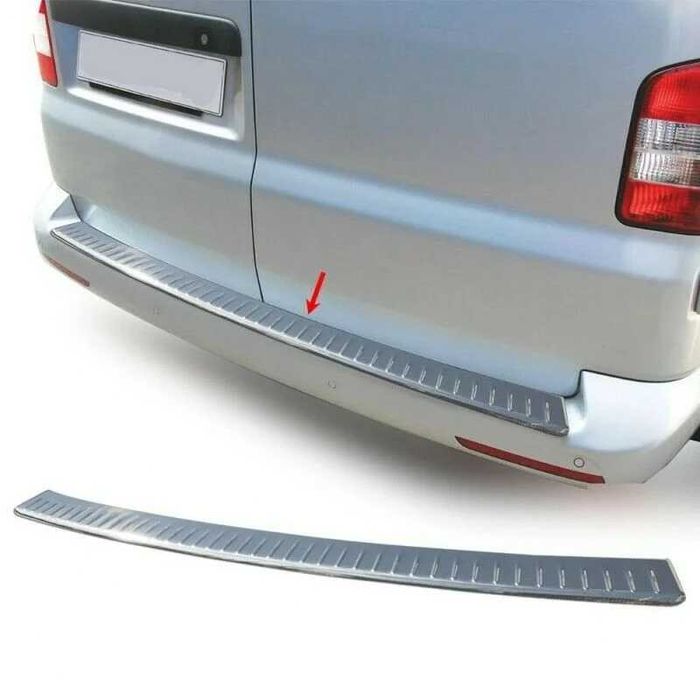 Protectie din inox bara spate VW T5 2004-2015