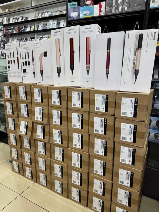 Новый • Dyson. Hs09 Red velvet• Jasper plum•Ceramic pink.•Amber silk