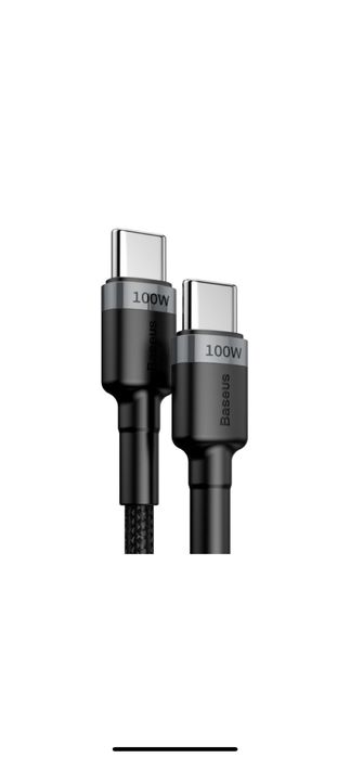 Cablu date Baseus nou la cutie de 100w 2 metri sigilat