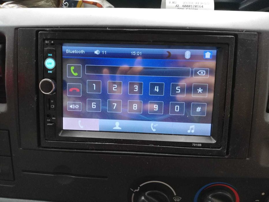 Navigatie MP5 Casetofon Ford Transit Waze YouTubeprin MirroLink BT USB