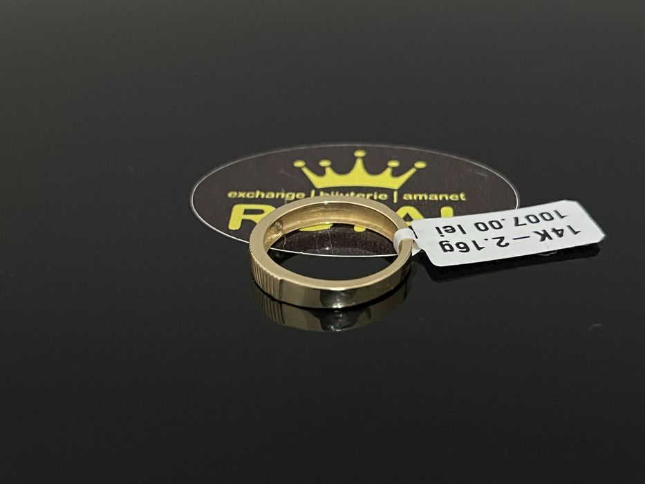Bijuteria Royal CB: Inel dama aur nou 14k 2,16gr
