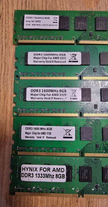 Рам памет 8 гб ддр3 AMD