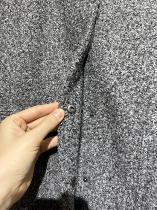 Серый бомбер, куртка