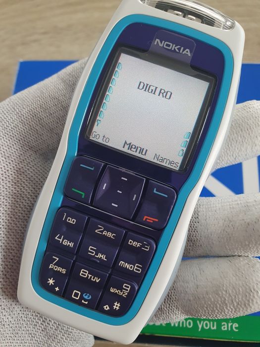 Nokia 3220 Blue/ White Nou Original!