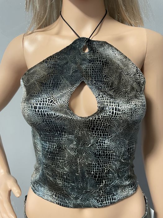 Set Ar8D Moonscale – Halter Top + Mini Skort