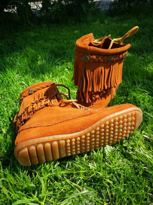 Mocasini ghetute piele intoarsa Size 6=37