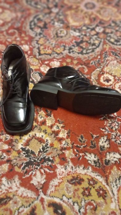 Ghete barbati din piele naturala G .Venutti