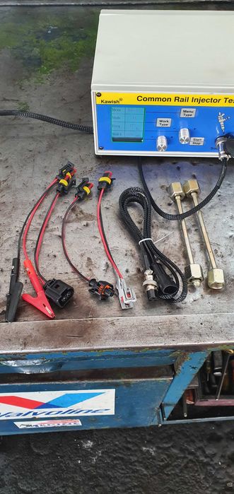 стенд за комън рейл, пиезо и обикновенни дюзи