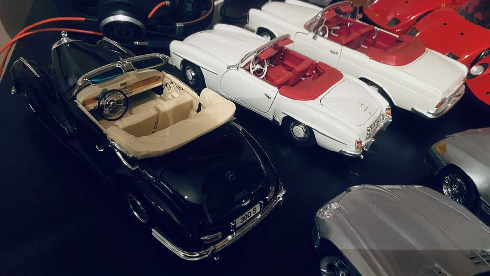 Mercedes Benz 1:18 колекционерски модели Мерцедес Бенц