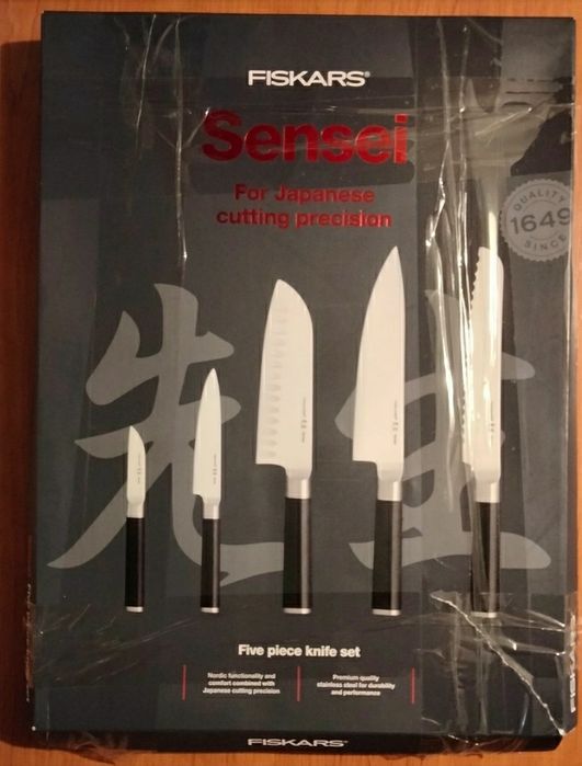 Fiskars Sensei set 5 cutite