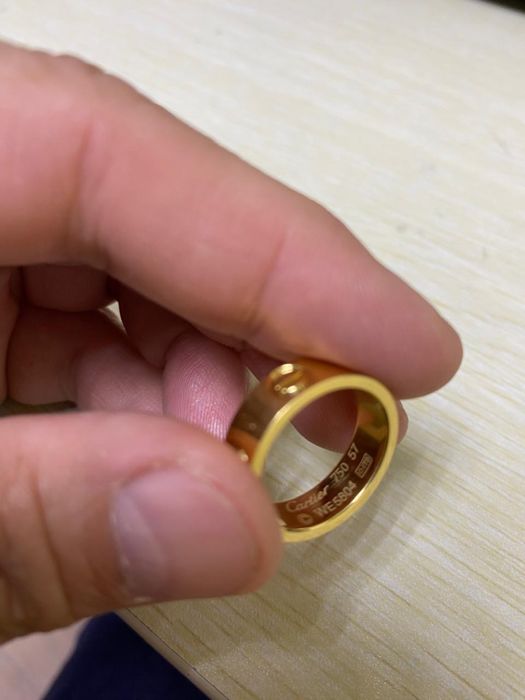 Кольцо золотое Cartier