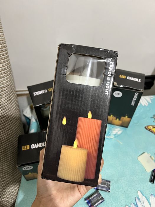 Свечи декоративные, вазы для декора