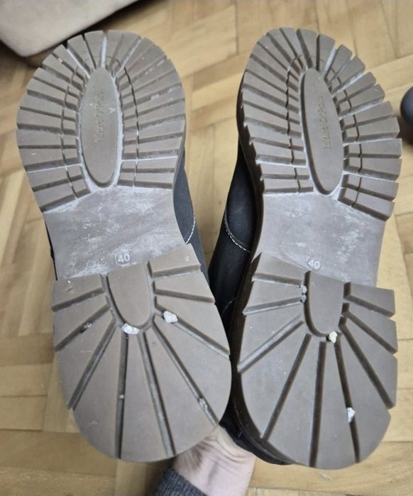 Cizme de iarna, Marc O'Polo, Piele naturală groasă - 40 (26 cm)