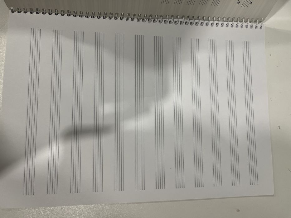 Нотная тетрадь