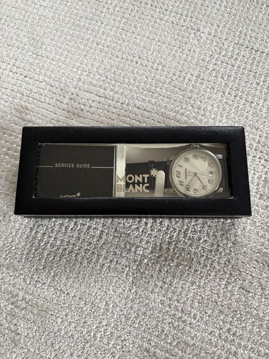 Ceas barbatesc Montblanc Meisterstuck Star, 40mm curea piele originala