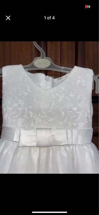 Бала рокля за момиче 9-12м