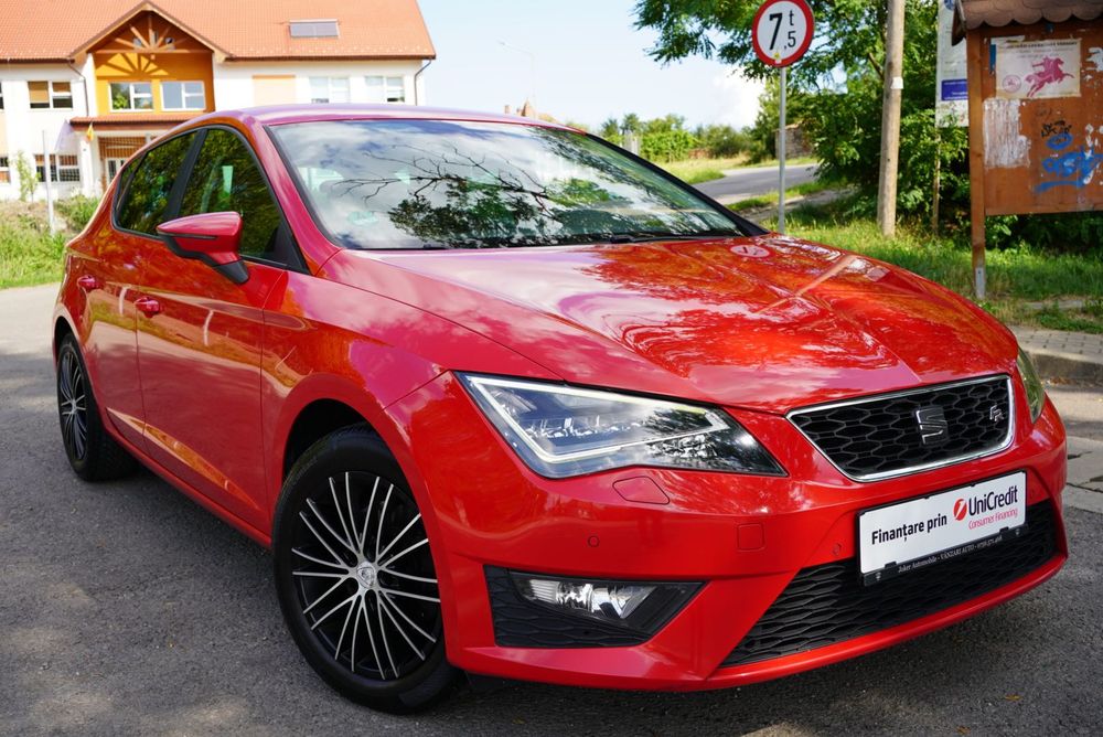 Seat Leon FR 2.0 TDI | DSG | LED Matrix | KM Reali | Garanție 1-3 Ani | In Rate 1076lei |