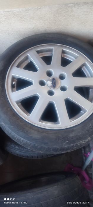 JantJantă originală Ford second hand 
- 5 prezoane
- Prindere 5×108 (confirmat de distanța măsurată în poză)
- Design tipic Ford pentru Mondeo /