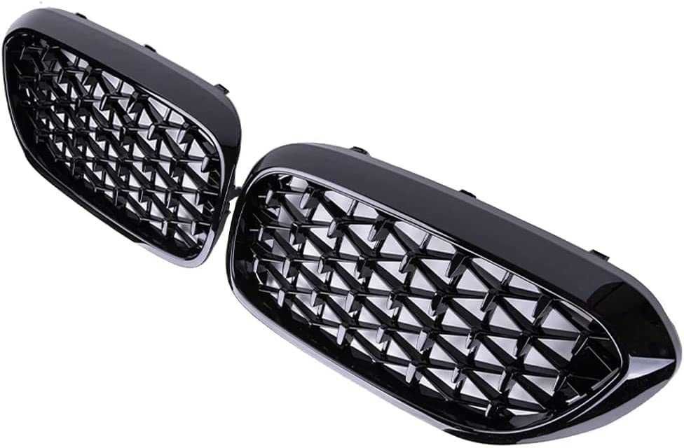 Grile Grila Diamond Nari M Duble BMW G30 G31 2017-2020, Negru Lucios