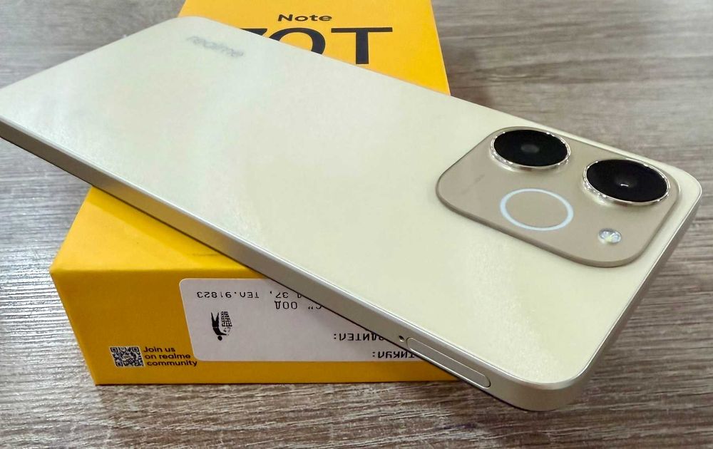 Realme Note 70T 256GB 4GB RAM 36м гаранция