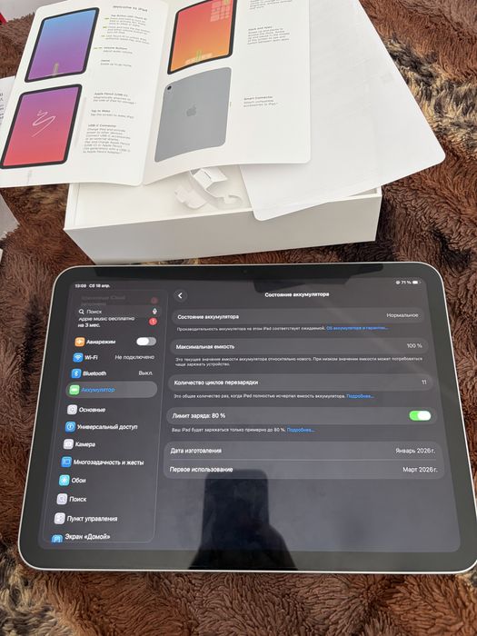 Ipad a 16 почти новый
