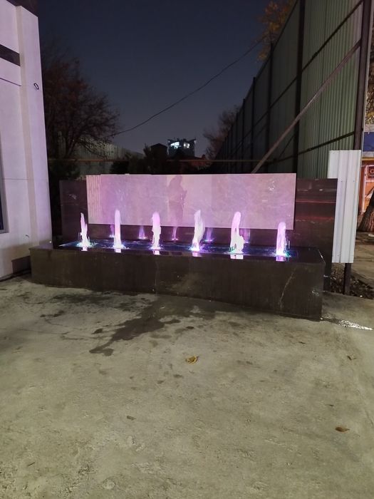 Строительство фантан