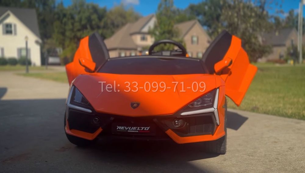 Детский электромобиль Lamborghini Revuelto 24V, 2х местный, до 10 лет