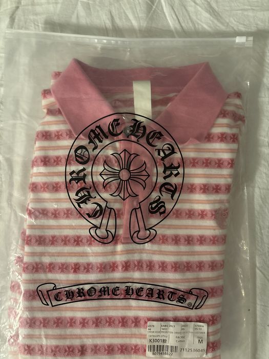 chrome hearts поло с длинным рукавом от