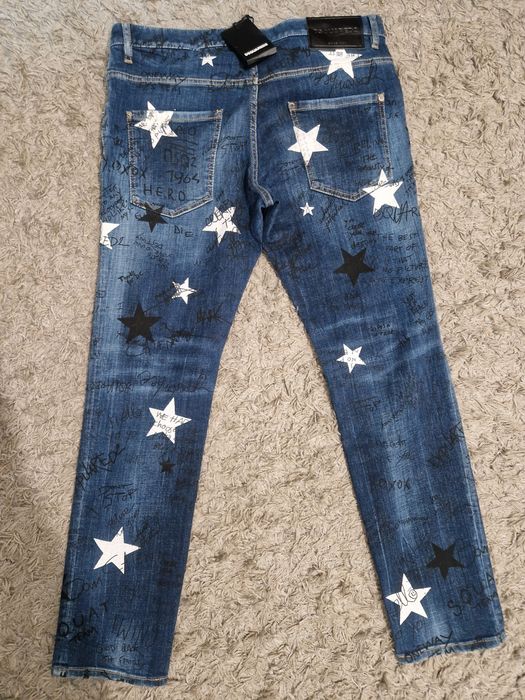 Dsquared2 blugi star originali, marimea 50-M, noi