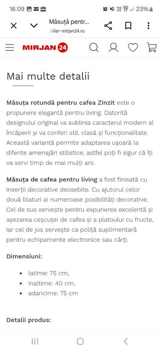 Masa Zinzit living