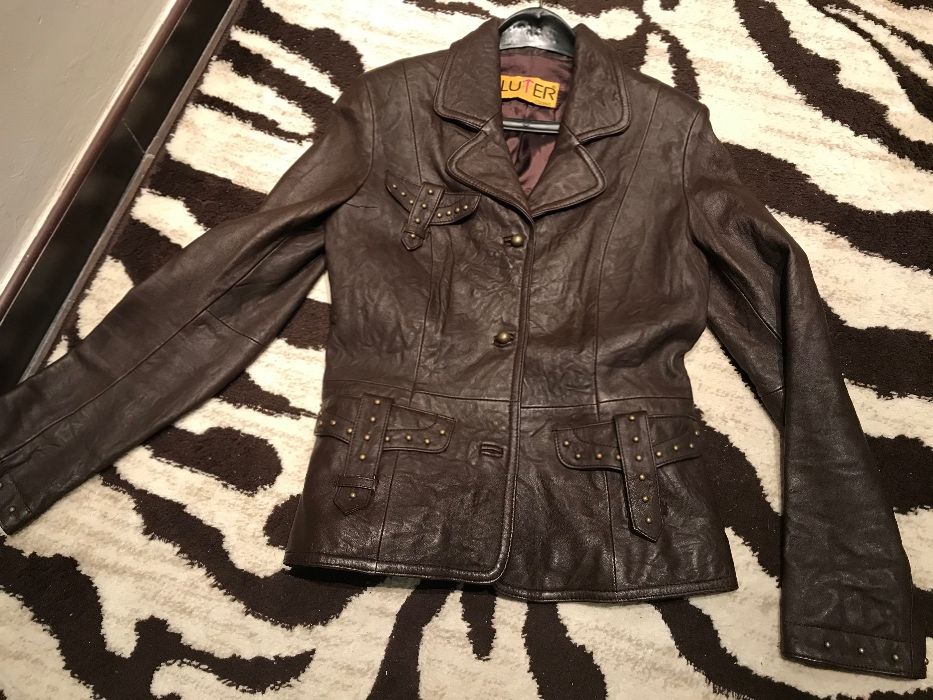 Дамско кожено яке Luter M