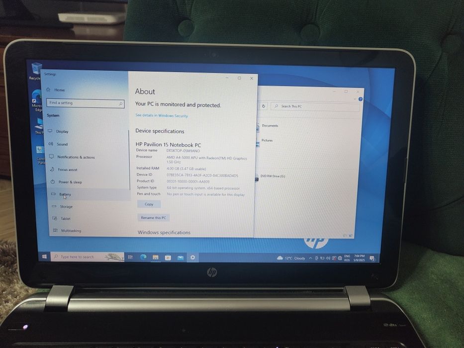Laptop HP de vanzare