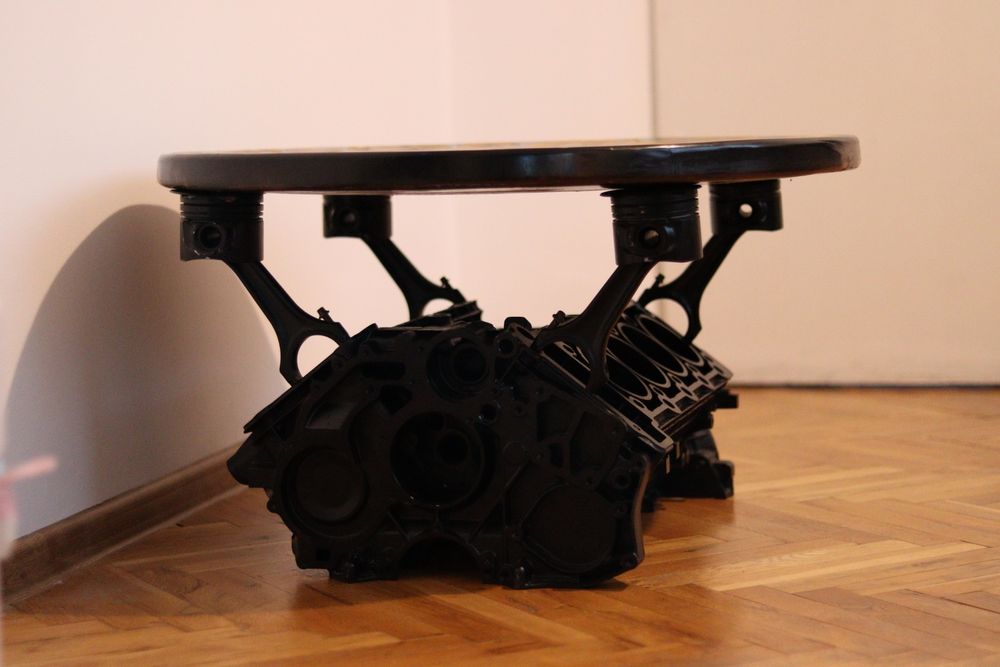 Маса V8 G Class с епоксиден плот смола